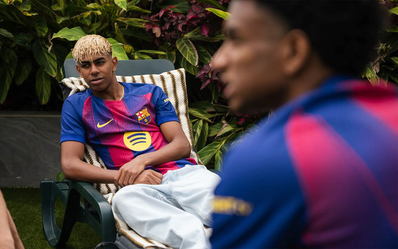 Camisa titular do Barcelona 2025-2026 Nike